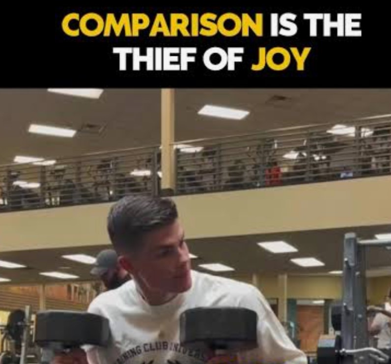 Comparison is the theif of joy